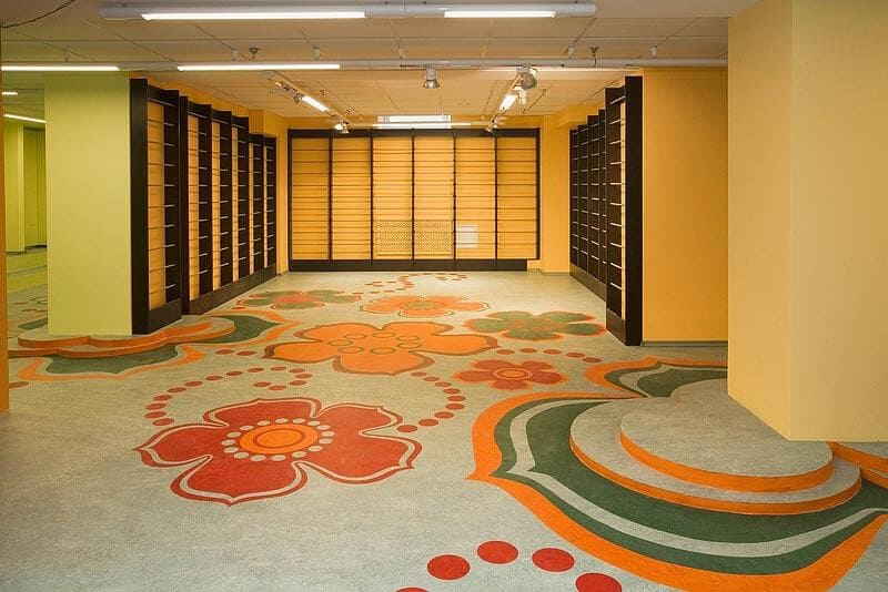 Selection of floor coverings