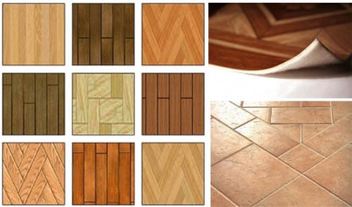 Types of floor coverings