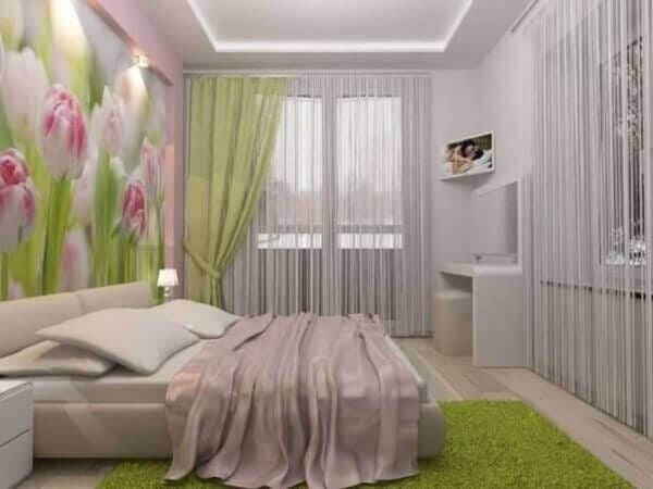 Декор стен в спальне: выбор материала и способы комбинирования
