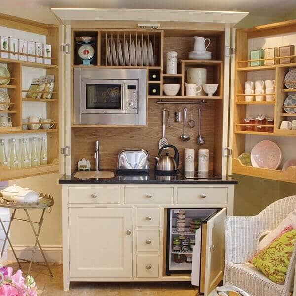 Дизайны мини-кухни - Фото