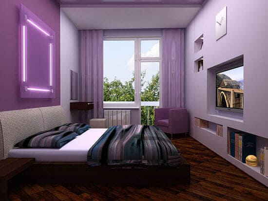Идеи интерьера спальни для маленьких и больших помещений