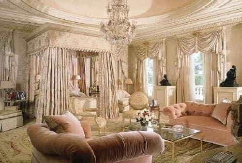 Спальня в стиле барокко – основные рекомендации по оформлению помещения
