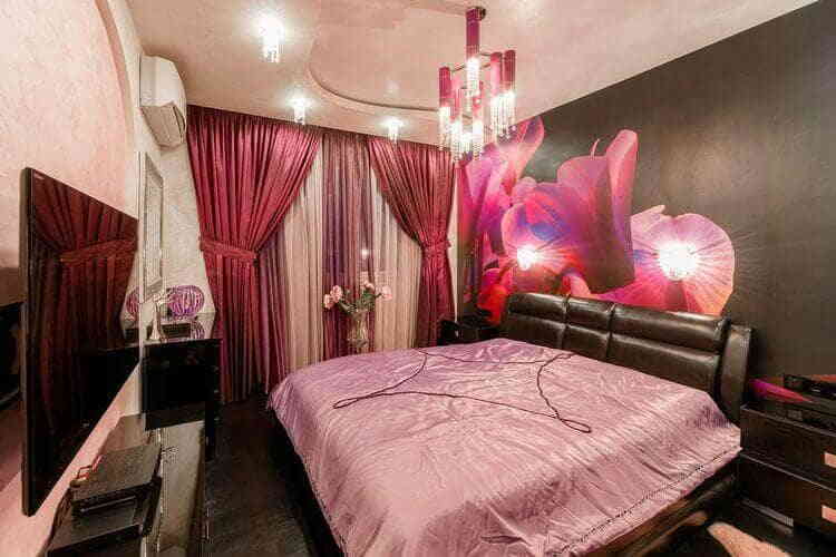 Спальня в стиле модерн - романтика прошлого века