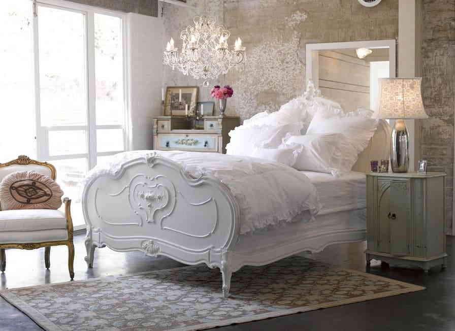 Спальня в стиле шебби шик – утончённое винтажное сочетание старого и нового с нотками романтизма